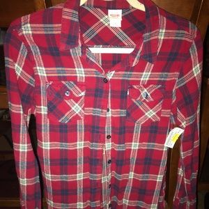 Mossimo Supply Co. Plaid Button Down